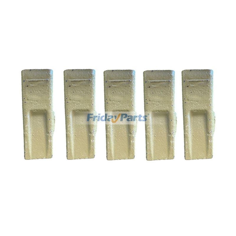 5 Pieces J200 Bucket Tooth Teeth 1U-3202 With Pins 8E-6208 Retainers 8E-6209 for Caterpillar CAT Engine Motor Grader Loader