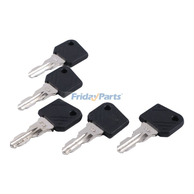 5 個のキー 802 0039730404 Linde フォークリフト E16 スタッカー L12 L14 L16 パレットトラック T16 T18 T20 T30 372 1151 1152 1158 131 用