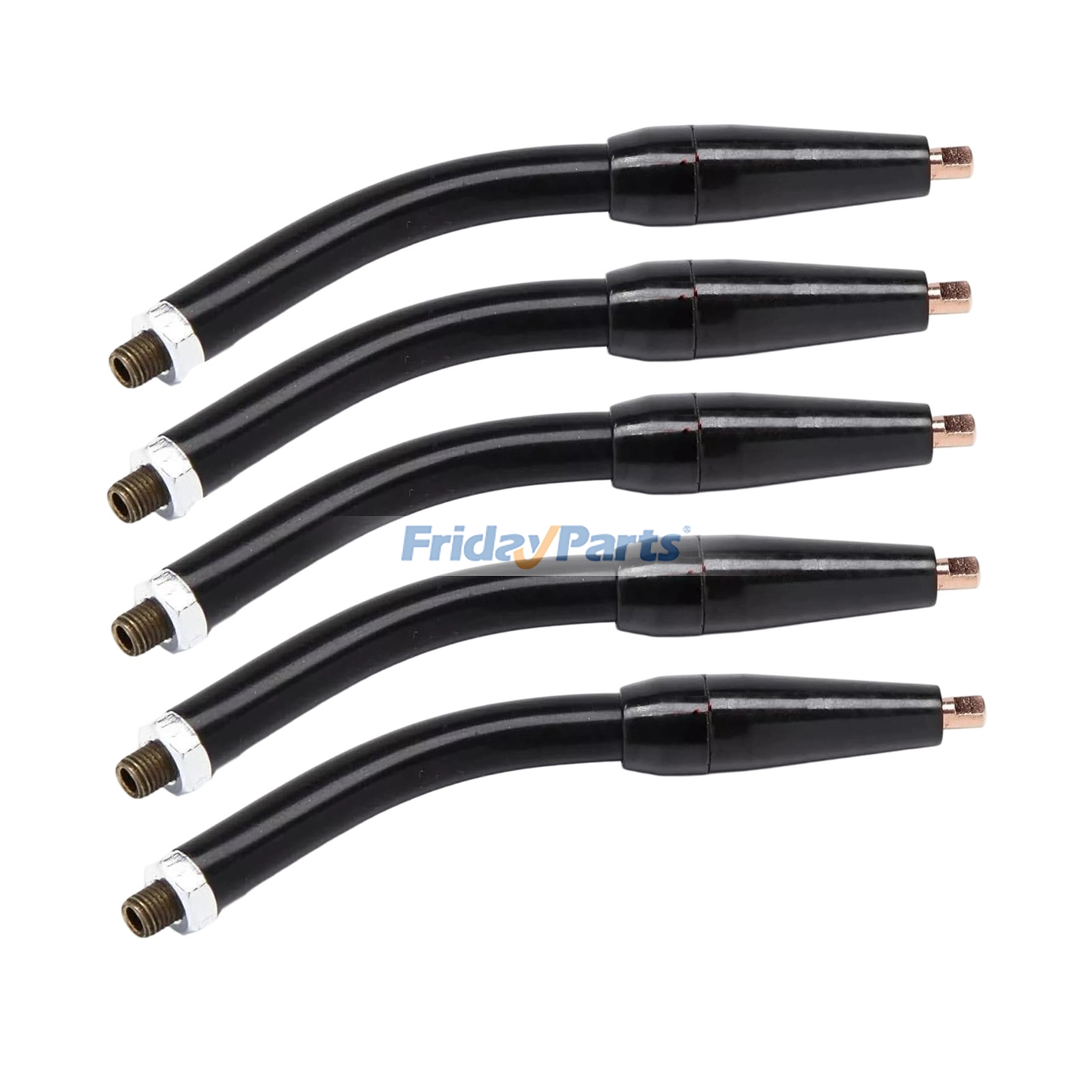 5 Pieces MIG Gun Swan Neck Replacement for Lincoln Century 80GL FC90 90i FC Chicago Electric Harbor Freight 90AMP TITANIUM Easy-Flux 125 Amp Flux Core Welder