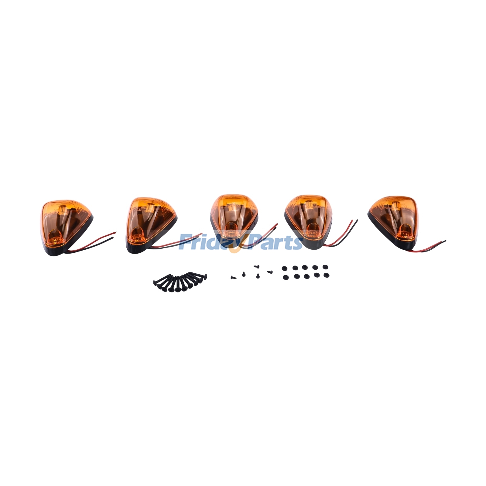 5 Pieces Roof Lamp 6C3Z-15442-A for Ford Vehicle E-150 E-250 E-350 E-450 F-250 F-350 F-450 F-550