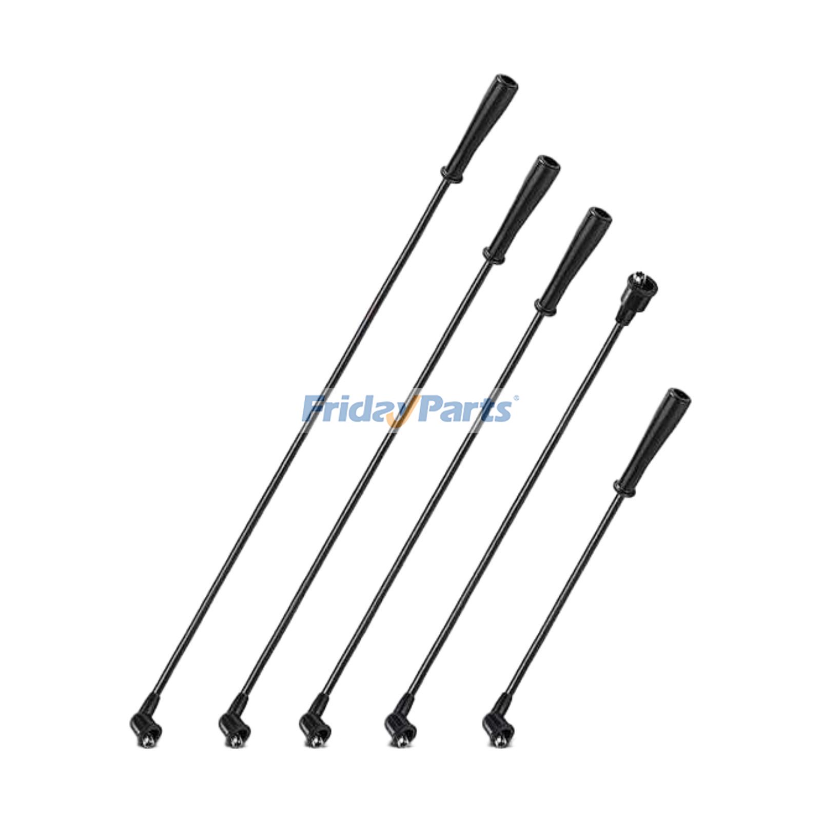 Juego de 5 cables de bujía 90919-12318 para Toyota Celica Corona Pickup Saab Sonett 95 96 99 Monte Carlo 1969-1988