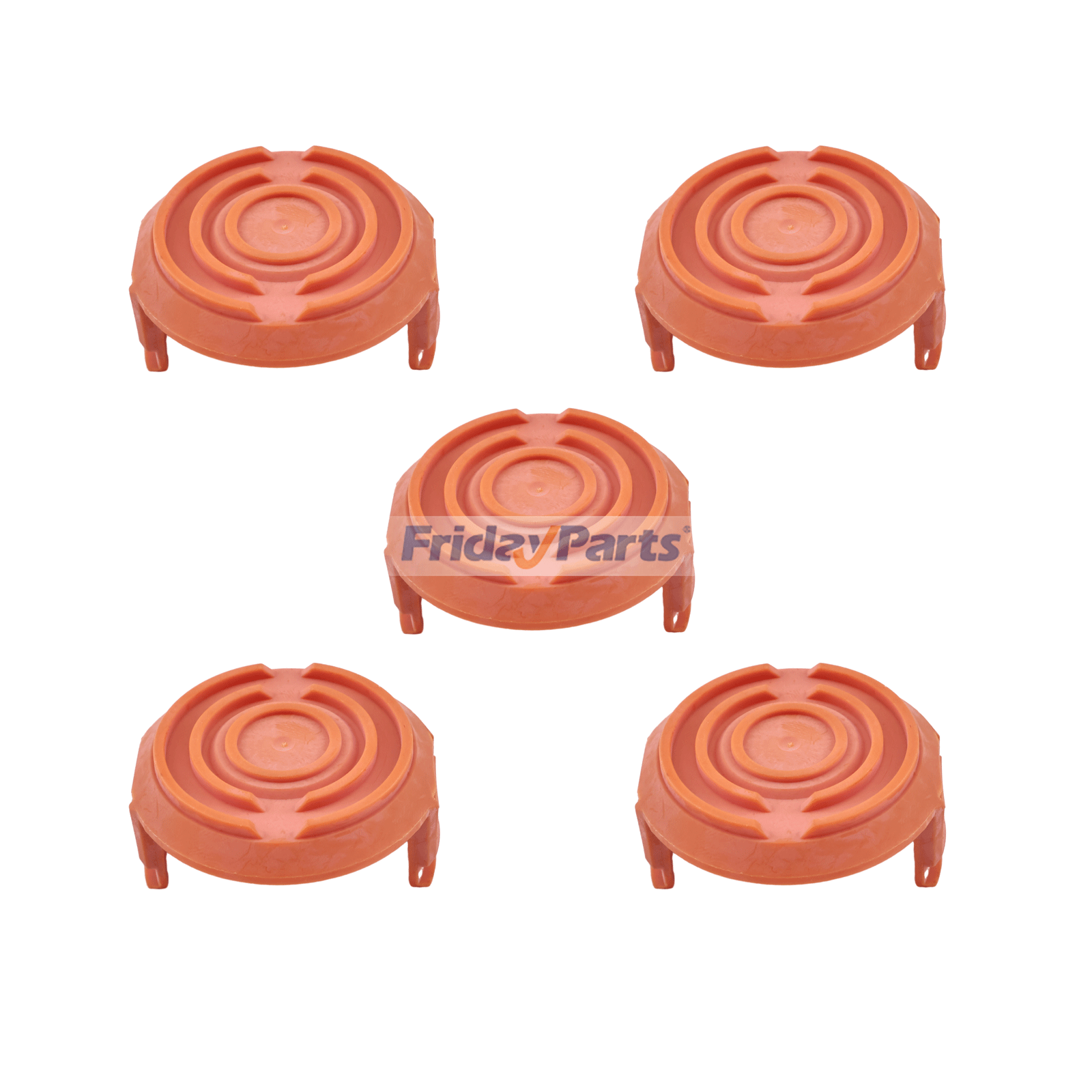 5 Pieces Spool Cap Cover 50006531 WA6531 for Worx Cordless Grass Trimmer Edger WG150 WG151 WG152 WG153 WG157 WG154 WG155