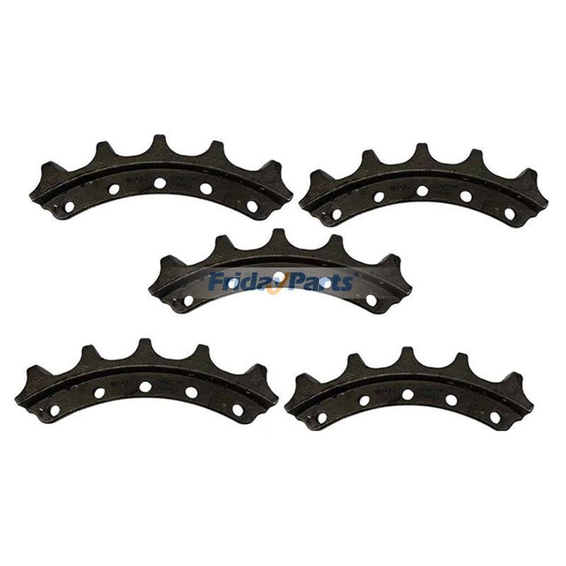 5 Pieces Sprocket Segments T248743 for John Deere Engine 6068 6090 6136 Dozer 750C 750J 755K 850C 850J 850K