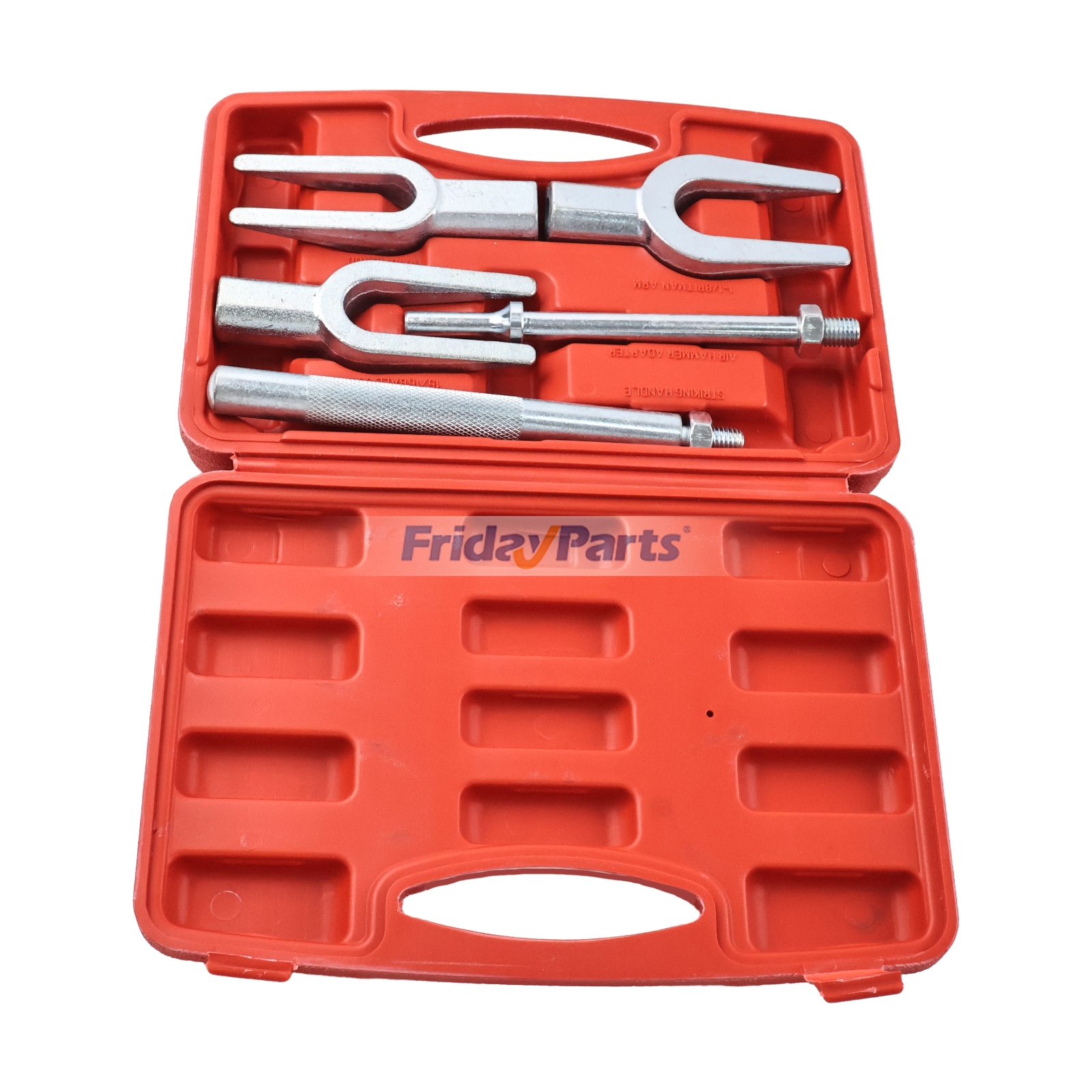 5 Pieces Universal Ball Joint Fork Separator Tool Set with 17.4mm / 23.8mm / 27.8mm Fork Sizes