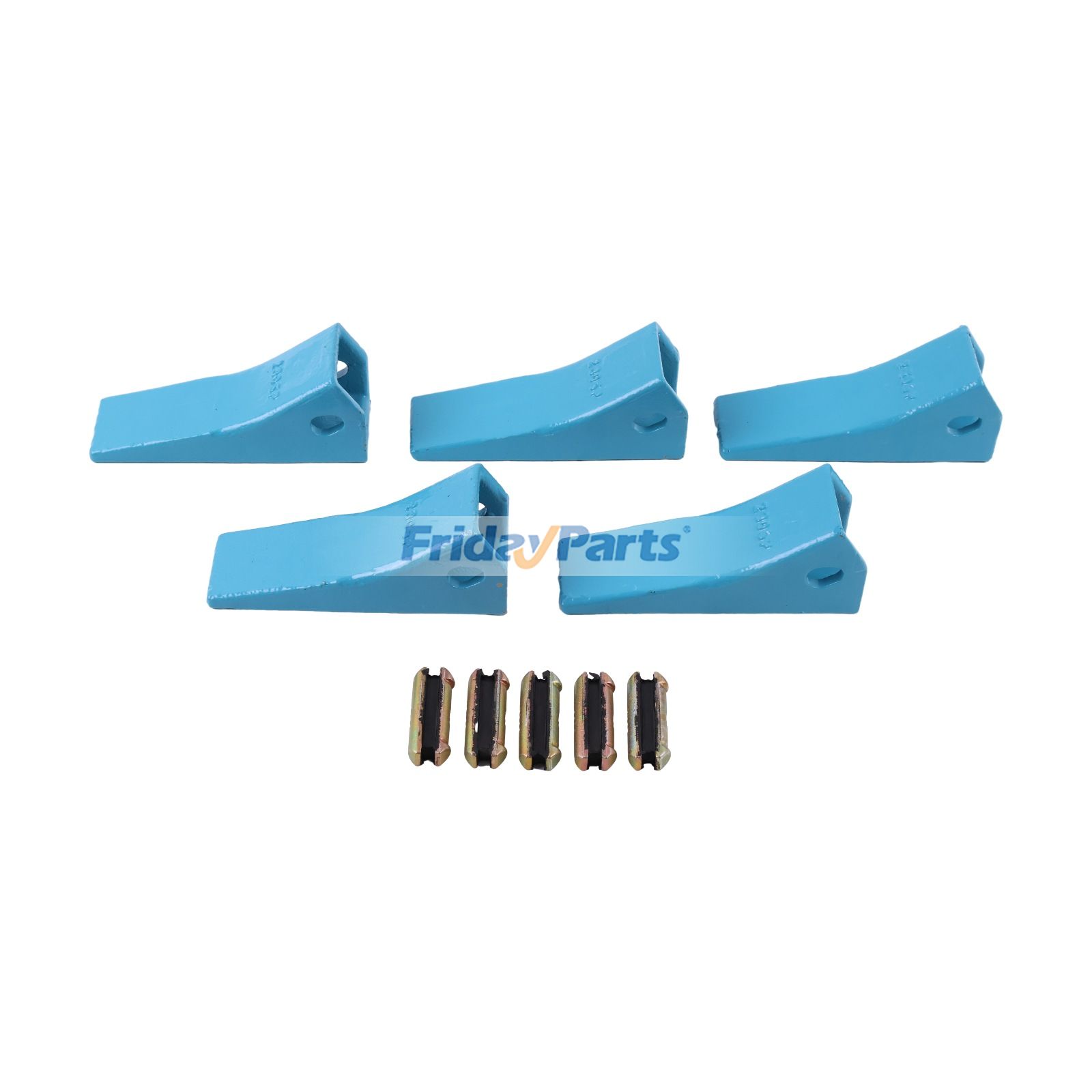 5 Set 230SP Bucket Tooth & 23FP Pin for John Deere CASE JCB Mini Excavator Loader