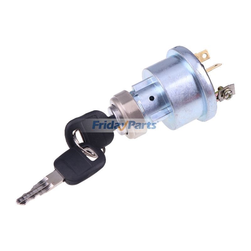 Interrupteur d'allumage à 5 broches avec 2 clés 3E-0156 pour moteur Caterpillar CAT 3126B 3196 3456 C7 C9 C18 C27 C32 chargeur 966D 966E 950E 950BpourPour CAT