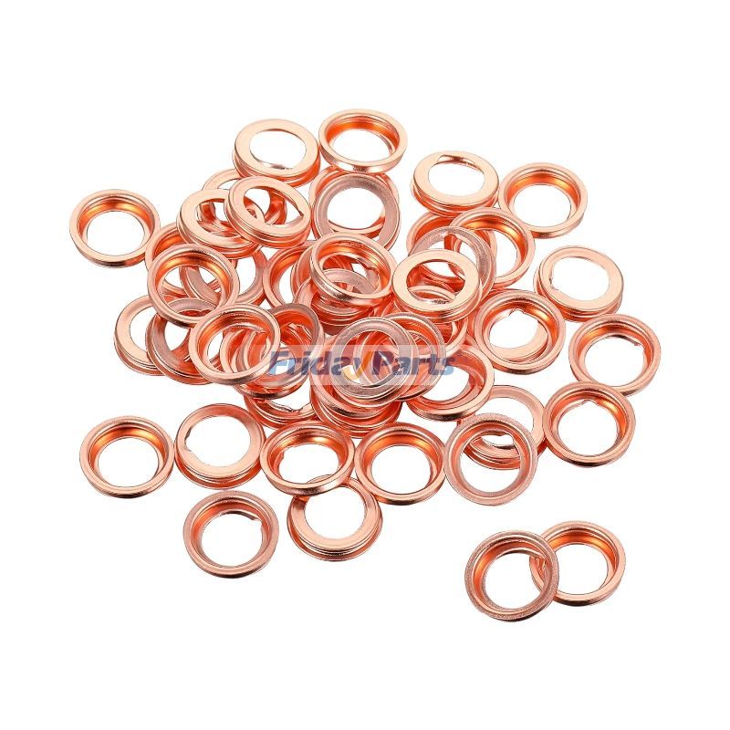 50 piezas M12 arandela de presión tapón de drenaje de aceite Junta 097-134 11026-01M02 11026-JA00A para Nissan Altima Frontier GT-R Infiniti EX35 FX37 G25