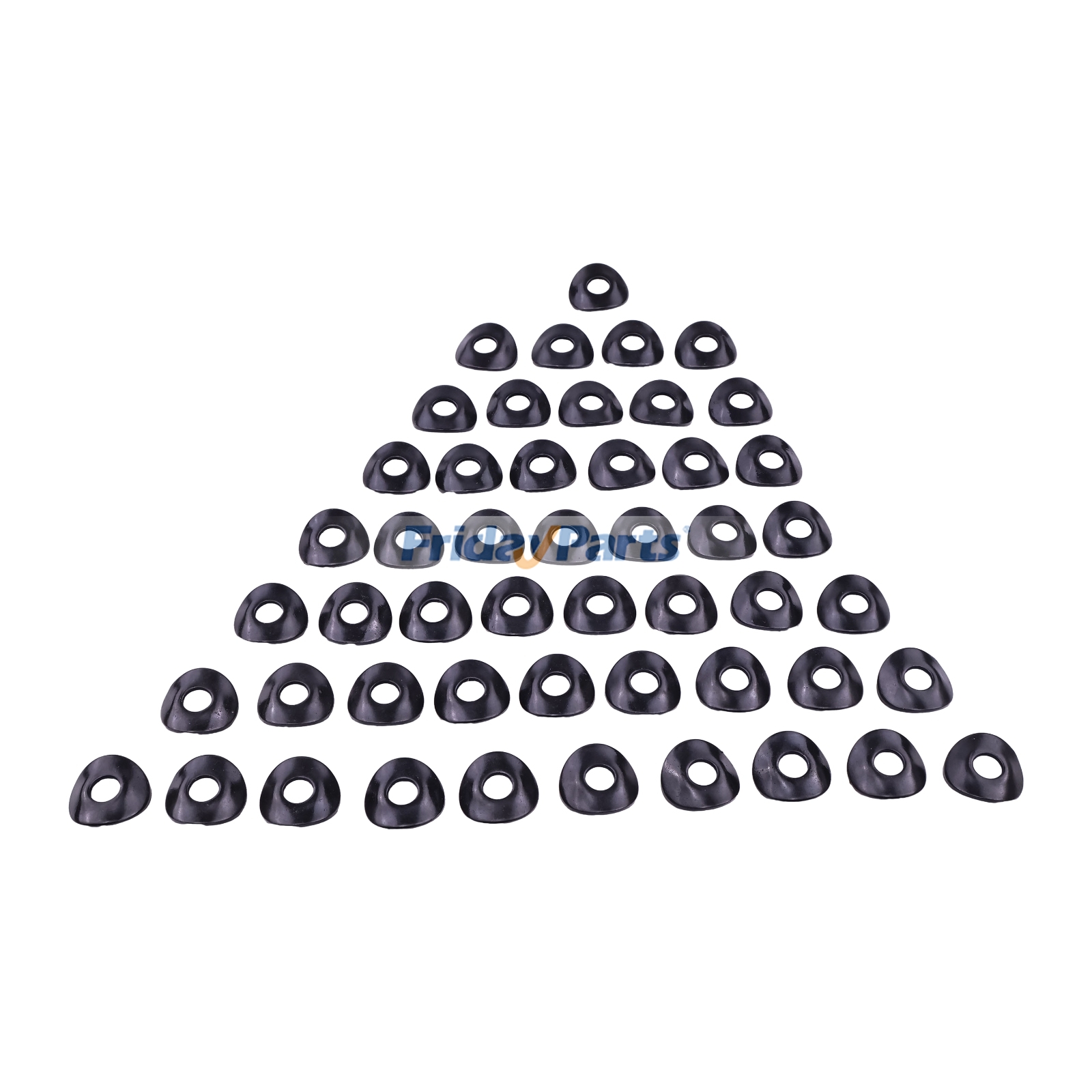 50 Stück gebogene Unterlegscheibe 107-3844 für Toro 20053 20058 22155 724 QXE 726 OE Lawn-Boy 10687 10797 34001