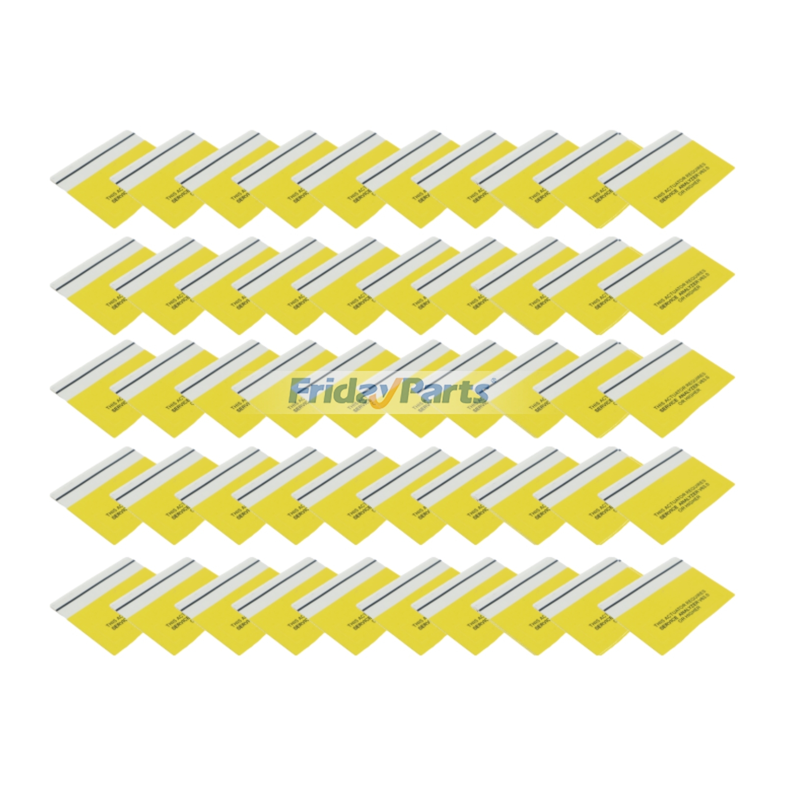 50 Pieces Sticker for Bobcat Control Valve Actuator 7101672