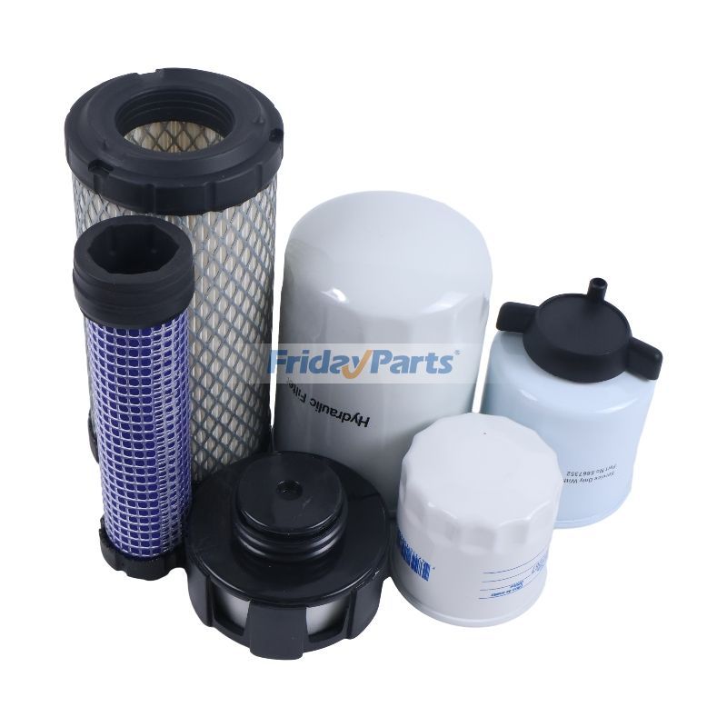 Kit de filtre d'entretien de 500 heures 7324341 pour excavatrice Bobcat 418 E10 E10Z