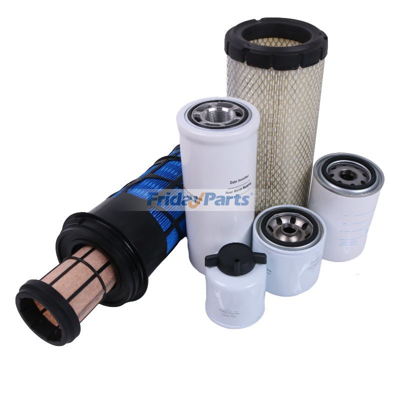 Kit de filtre d'entretien de 500 heures pour machine de travail Toolcat de FridayParts