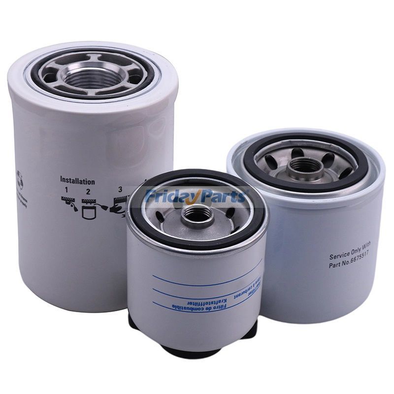 Filtersatz für 500-Stunden-Wartung S160 S185 S205 T180 T190Für BOBCAT