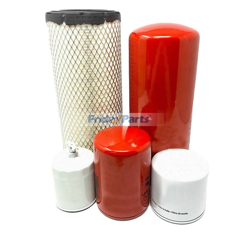 Kit de filtre d'entretien de 500 heures sans bouchon de réservoir 7343809 pour excavatrice Bobcat 331 334 337 341