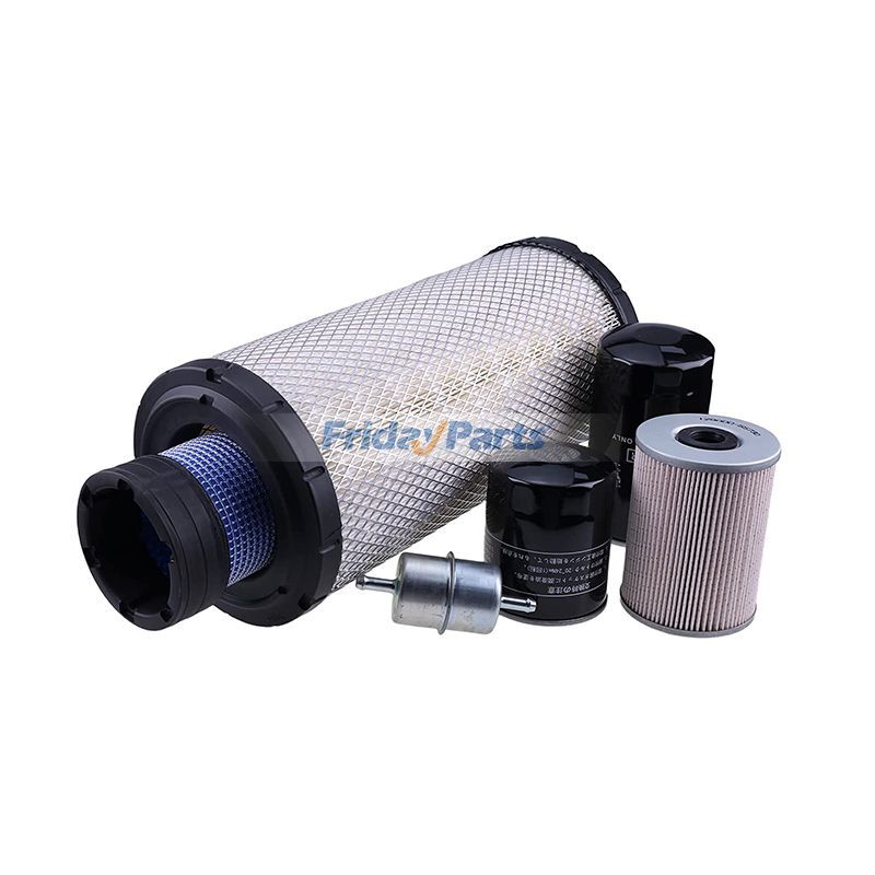 Kit de filtros de 500 horas para minicargadoras John Deere 330G 332G 331G 333G Para JOHN DEERE