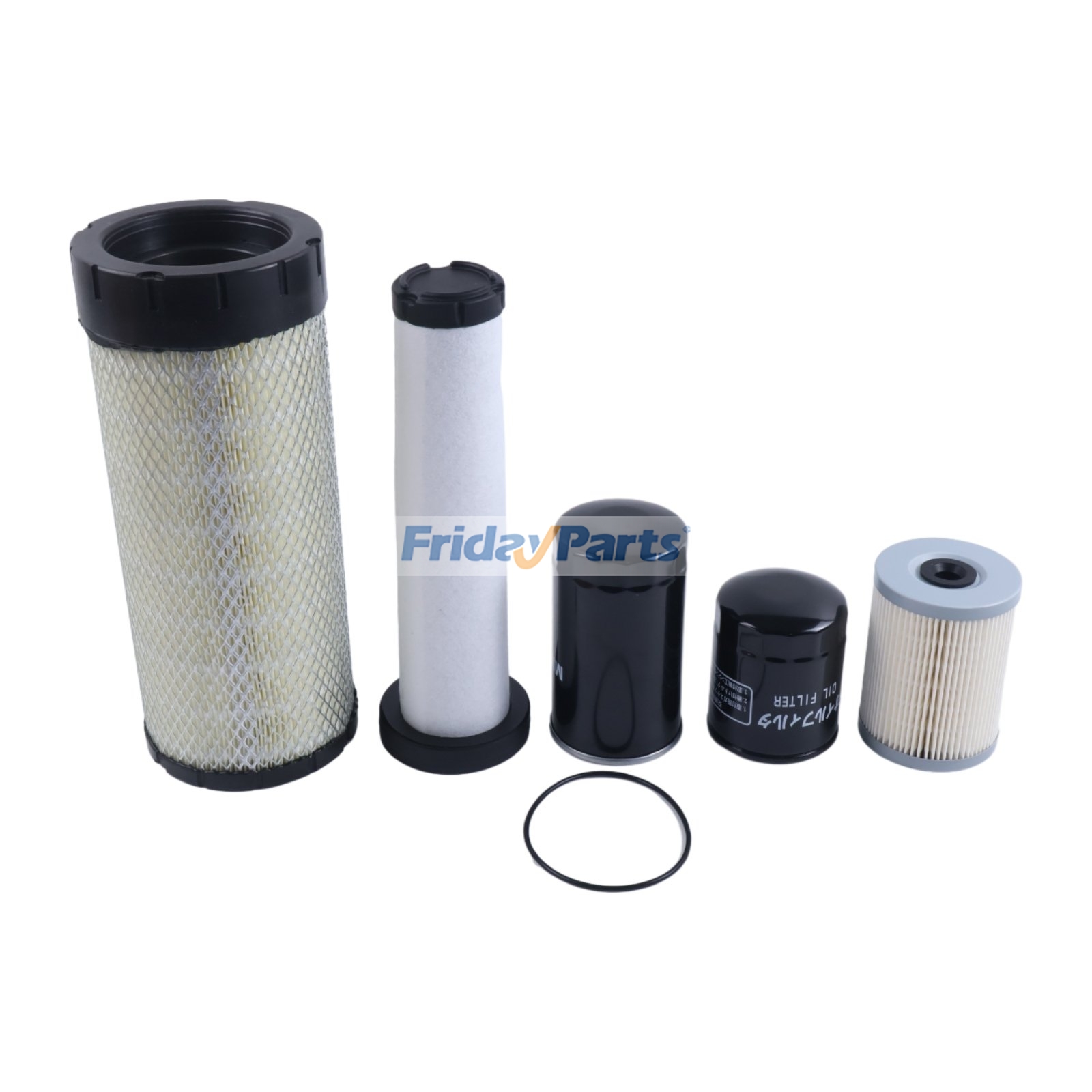 Öl-, Kraftstoff- und Luftfilter-Kit für 500 Betriebsstunden MIU800650 MIU802154 MIU802421 AT338105 AT336803 für John Deere Kompaktlader 312GR, 314G, 316GR, 317G, 318G