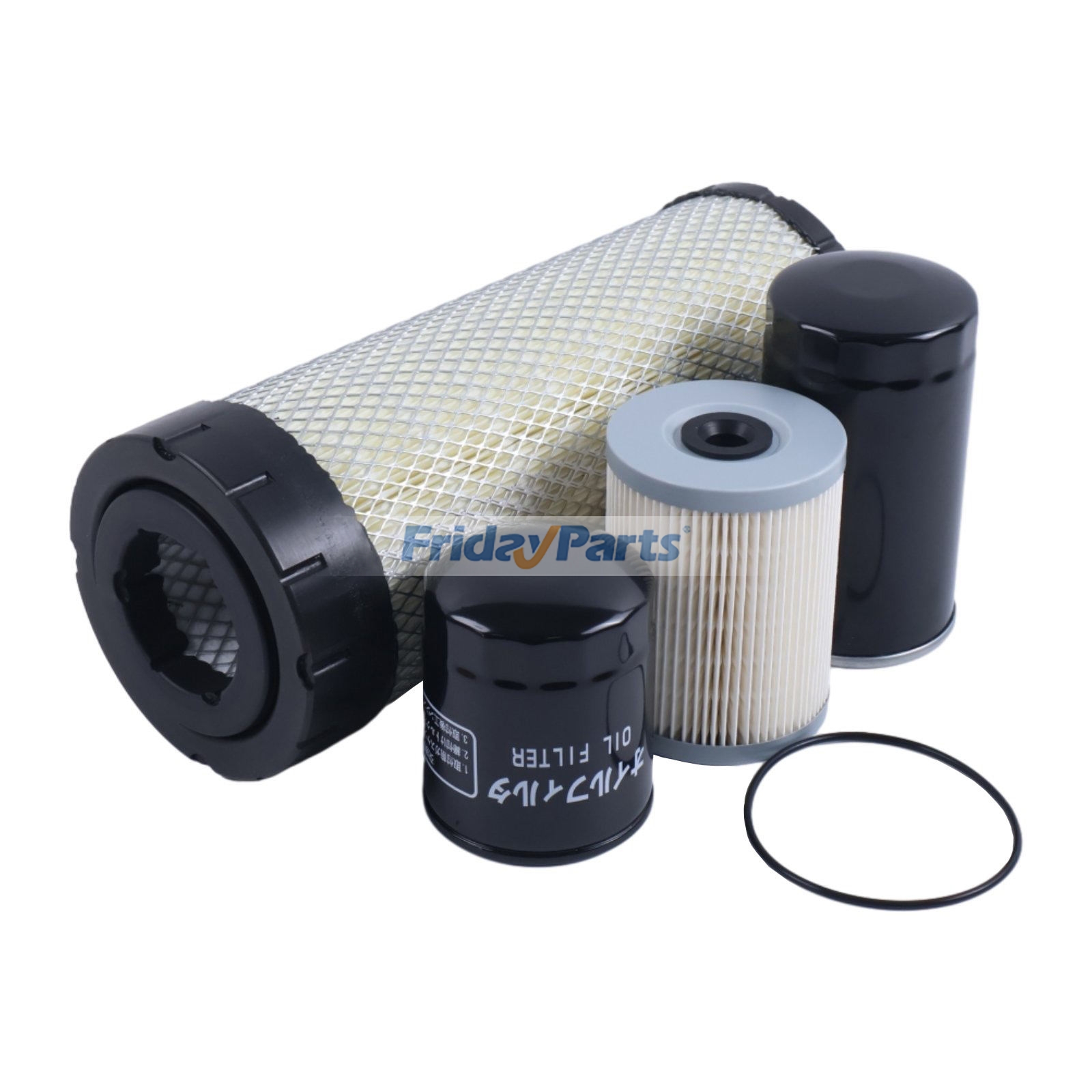 Öl-, Kraftstoff- und Luftfilter-Kit für 500 Betriebsstunden MIU800650 MIU802154 MIU802421 AT338105 AT336803 für John Deere Kompaktlader 312GR, 314G, 316GR, 317G, 318Gfür Für JOHN DEERE
