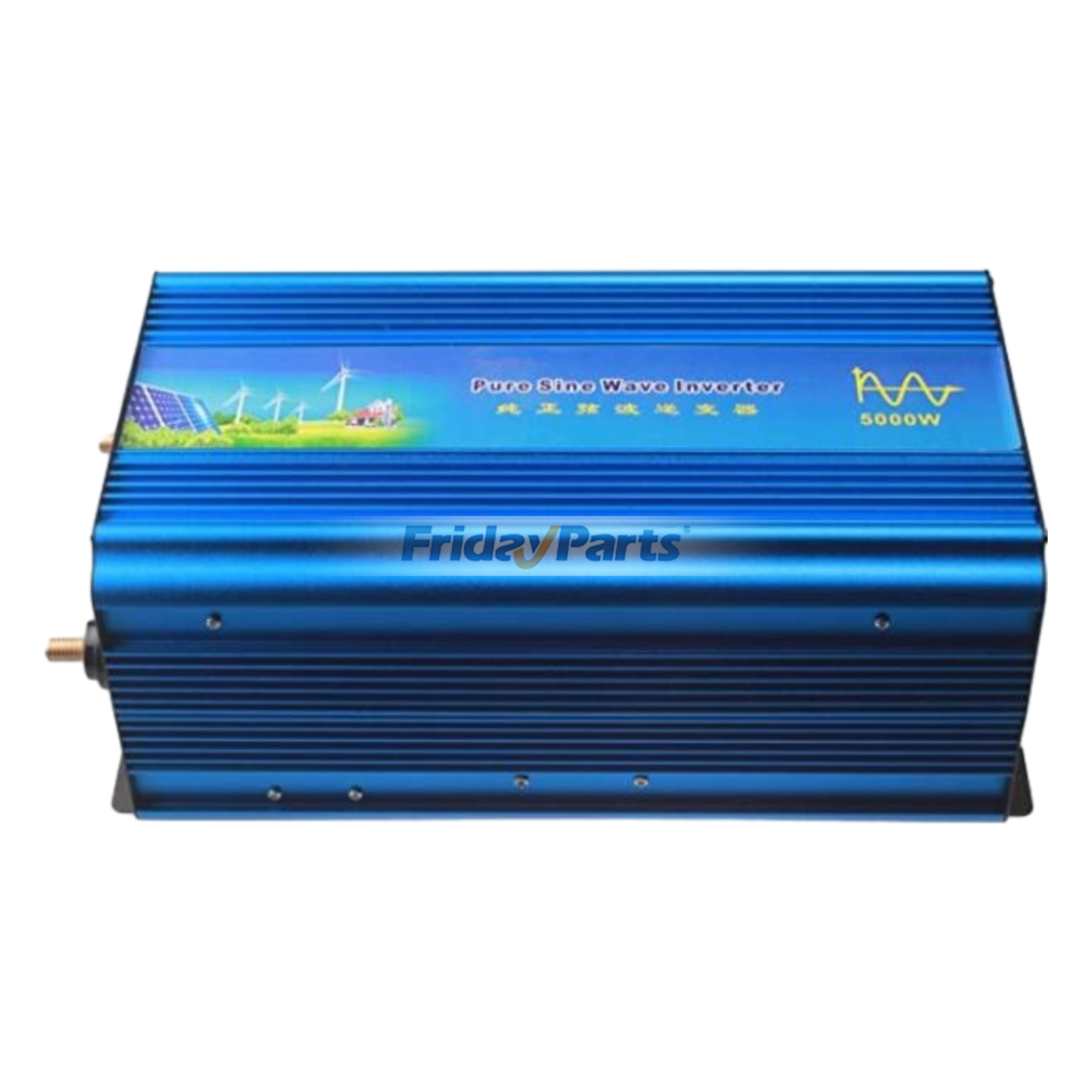 5000W Power Inverter DC 12V to AC 100-120V Converter for Home RV Truck Off-Grid Use