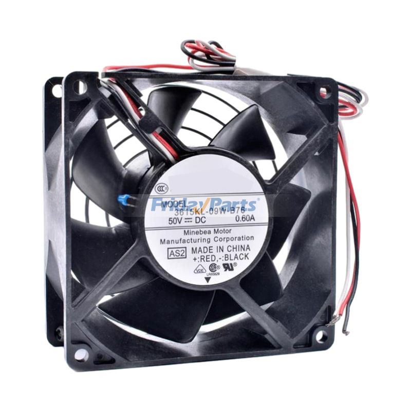 Ventilateur de refroidissement à 3 fils 50 V 0,60 A 9 cm 9038 NMB 3615KL-09W-B76 pour machines à commande numérique