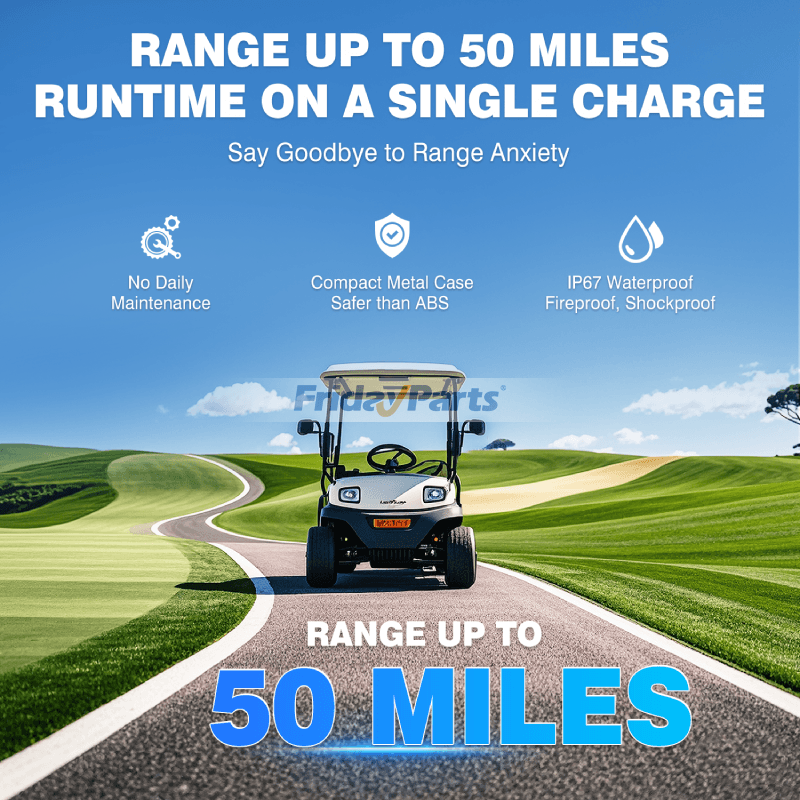 Batterie au lithiumpour Voiturette de Golf