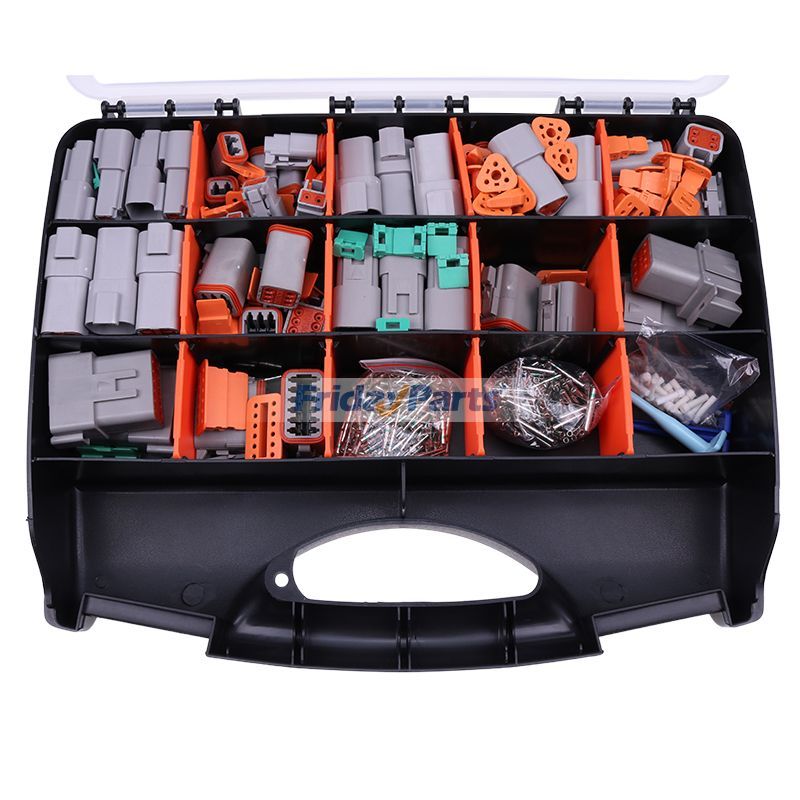 Kit de connecteurs Deutsch DT 518 pièces, contacts solides 14-16AWG de FridayParts