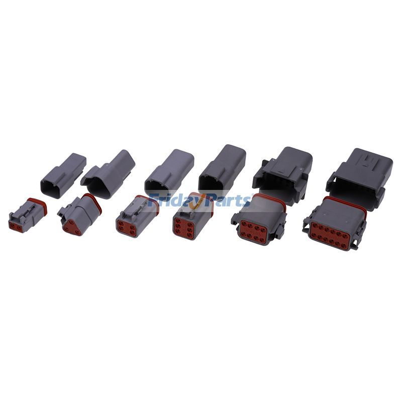 Kit de connecteurs Deutsch DT 518 pièces, contacts solides 14-16AWG pour Outils Manuels & Électriques Pour AUTRE MARQUE