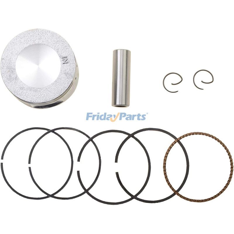 Junta de bujía para culata de cilindro de 52,4 mm, anillos de pistón, para cuatriciclo, scooter, kart, moto de cross, motocicleta, 4 tiempos y 110 cc