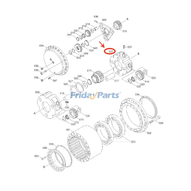 FridayParts 52-Zahn-Träger