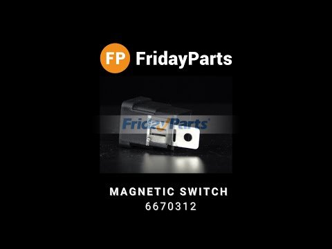 2 Pcs Magnetic Switch 6670312 6665005 for Bobcat Loader 731 732 741 742 743 751 753 763 773 7753 853 883 S100 S160 S185 S300 S570 S850