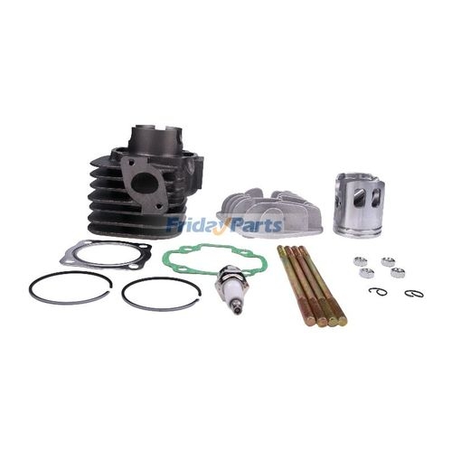 Labwork Cylinder Piston Kit For Polaris 90 Sportsman 90cc 2001-2006 – Includes Cylinder, Piston, Rings, Pin, Clips & Gaskets