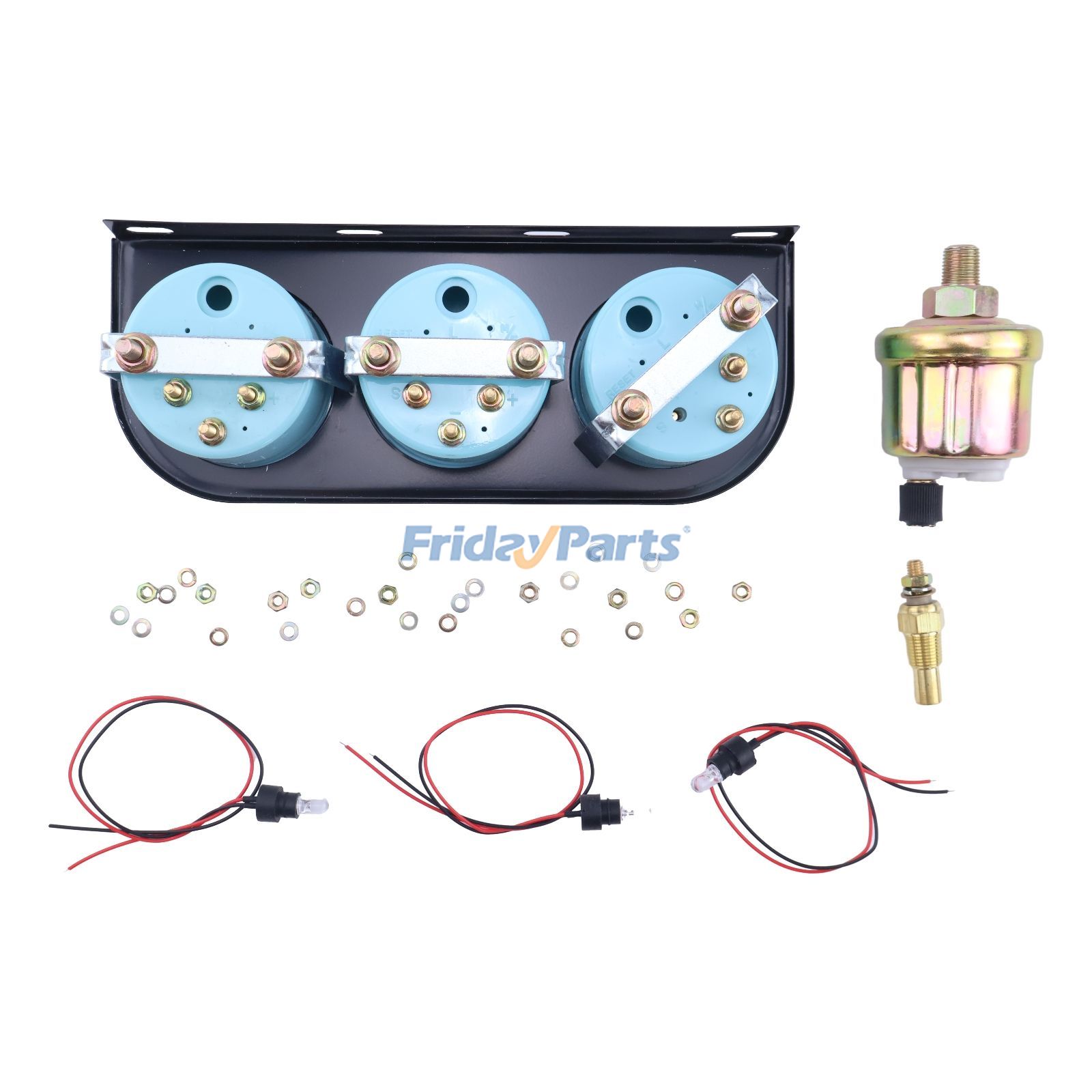  Water Temp Volts & Oil Pressure Auto Gauge Kit For OTHER BRAND