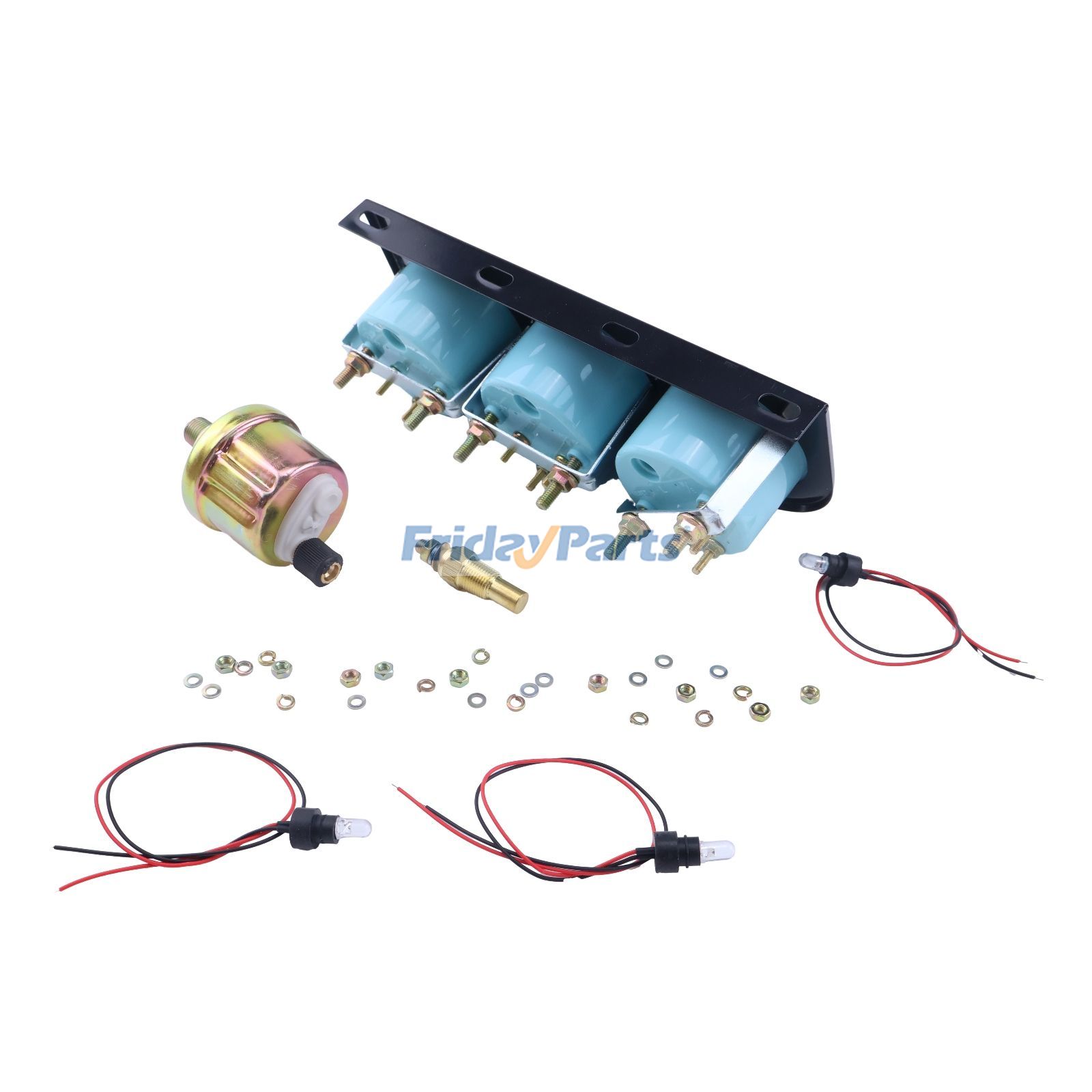 Truck,Vehicle Water Temp Volts & Oil Pressure Auto Gauge Kit