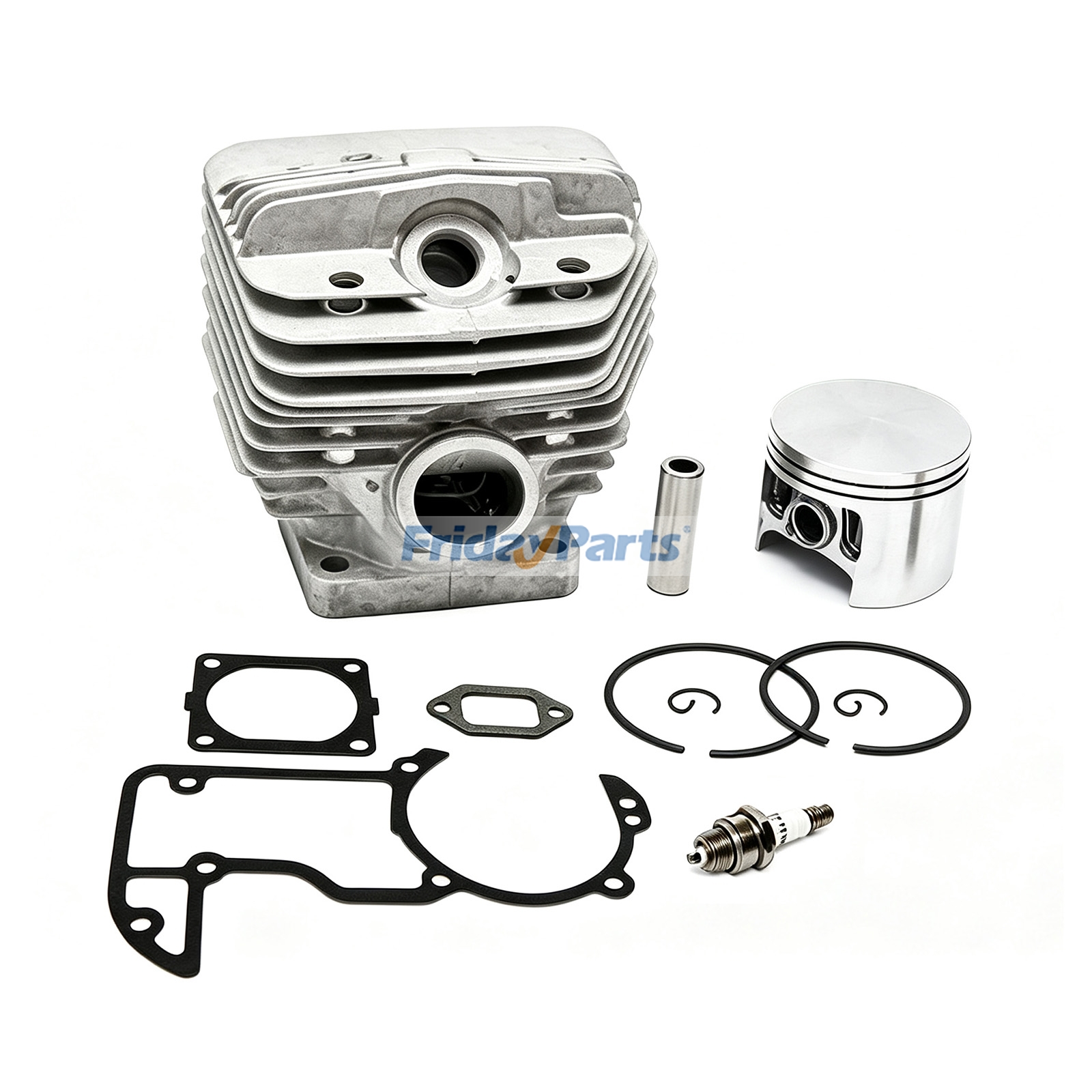 スチール製チェーンソー 066 MS660 MS650 用 54mm ピストン＆シリンダーキット 1122 020 1211