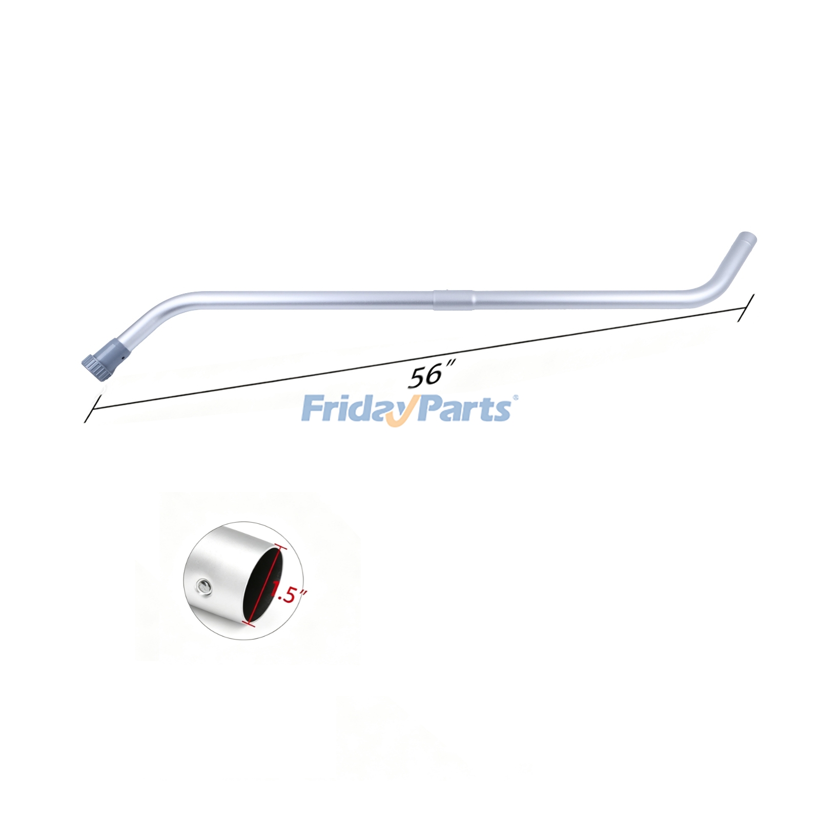 56" 2 piezas Bloqueo de botón de varilla 101338 para aspiradora de mochila ProTeam GoFit Super Coach Pro 10 3 6 inalámbrica GoFree Flex Pro II de FridayParts