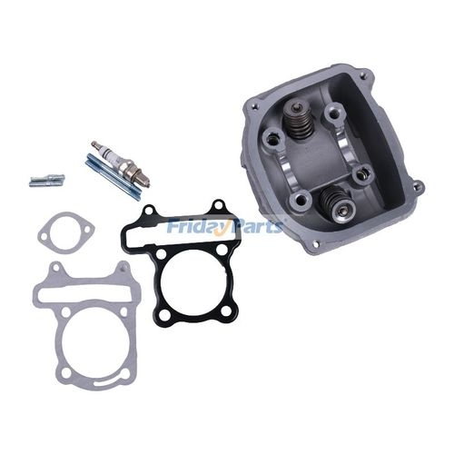 Cylinder Head With Gasket Spark Plug for Stroke GY6 150cc