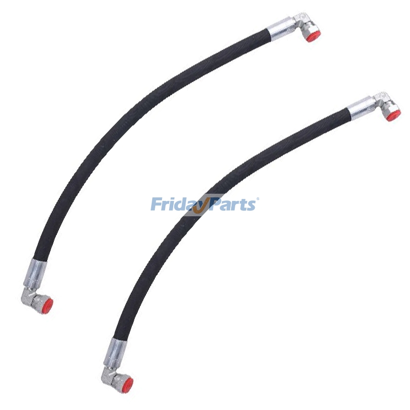 2 piezas de manguera hidráulica de 5800 psi AW30867 para cargadora John Deere 210 410 419 460 500E 512 430 420 510