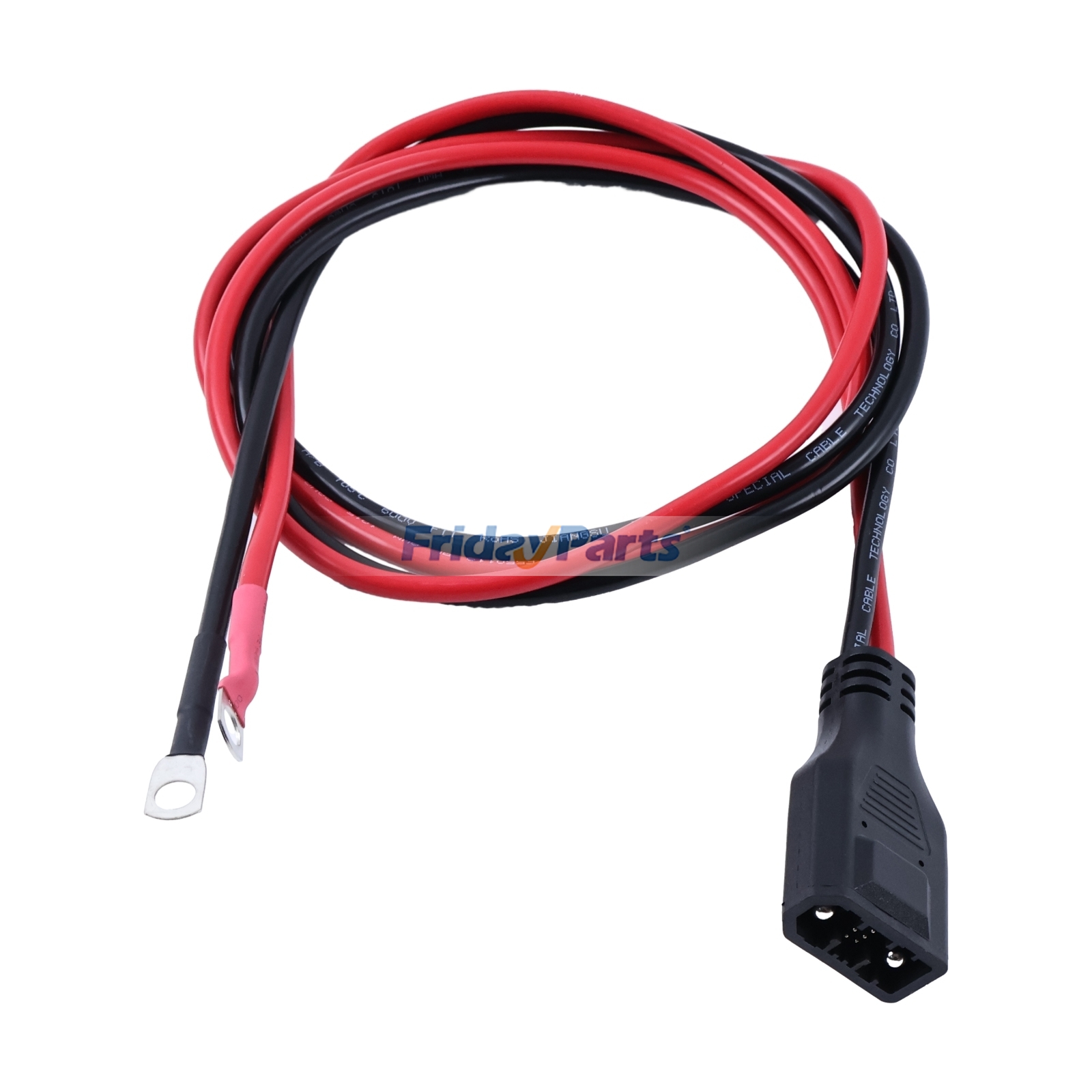 59 Zoll (150 cm) langes 50-A-8AWG-PPS-Verlängerungskabel mit unabhängigem Kabelmanagement für bidirektionales Schnellladen der EcoFlow Delta 2/3-Serie
