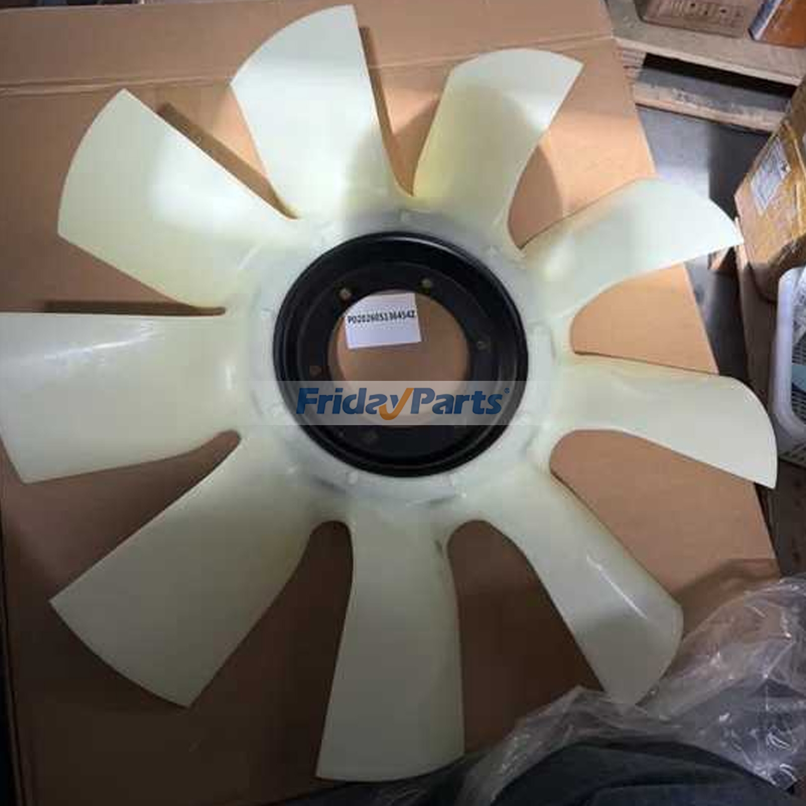 Aspa de ventilador de refrigeración 11Q6-01230 para excavadora Hyundai R140LC-9 R160LC-9 R170W-9S R180LC-9 R180W-9S R140LC9A para Excavadora