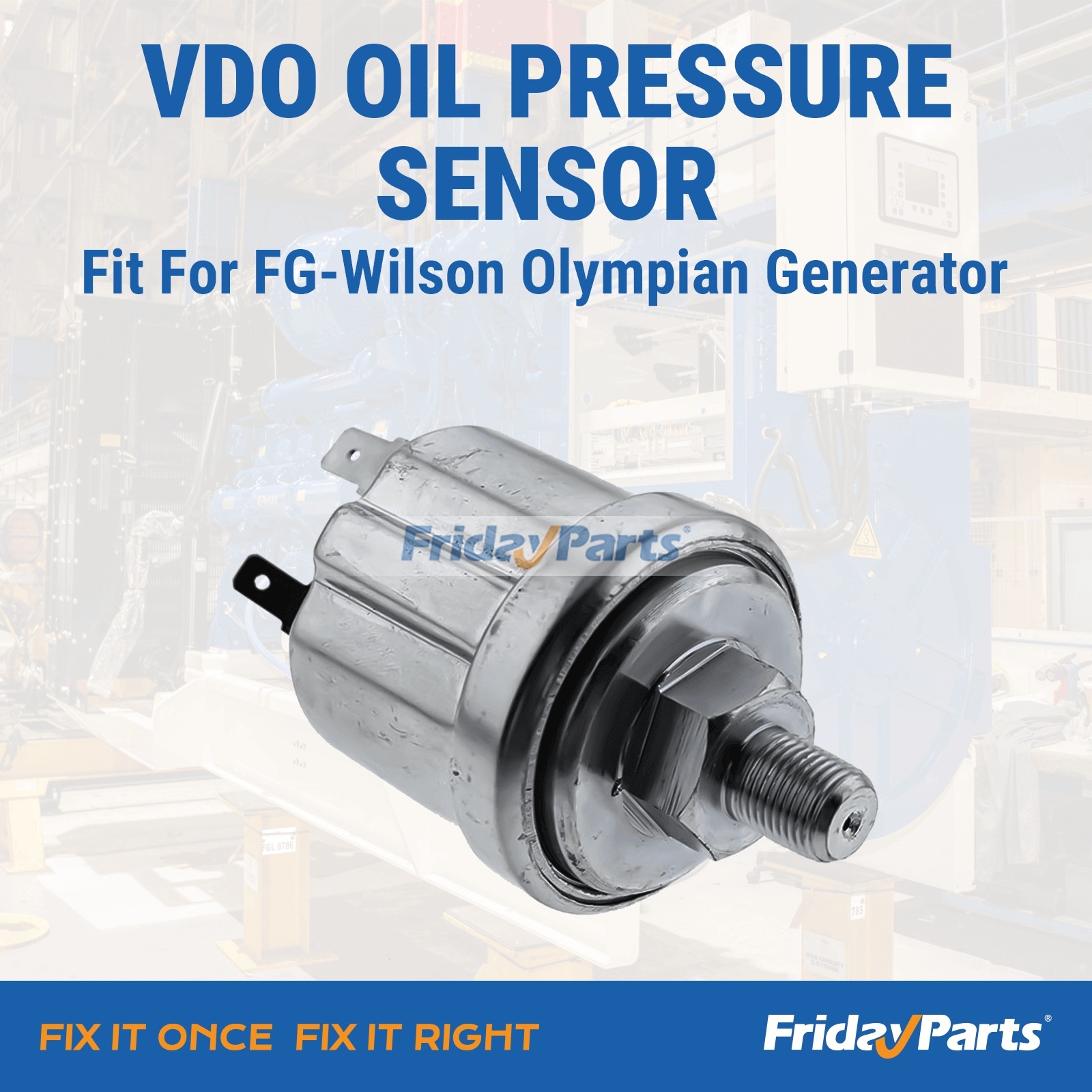 VDO Öldrucksensorfür GeneratorFür FG Wilson,Für andere Marken