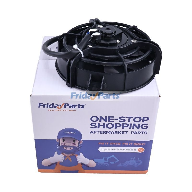 Ventilateur de refroidissement de radiateur de moto universel de 5 pouces, refroidisseur d'huile, refroidisseur d'eau, ventilateur électrique pour tous les vélos tout-terrain, motocross, VTT