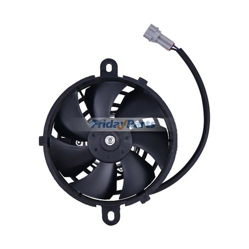 5 Inch Universal Motorcycle Radiator Cooling Fan Oil Cooler Water ...