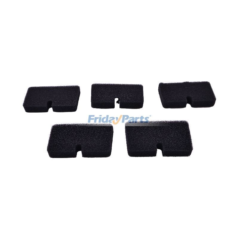 Lot de 5 filtres à air 502 19 86-02 pour débroussailleuses Husqvarna 225B, 225BX, 225L, 227L, 232, 235, 240, 232L, 235R, 240RJ