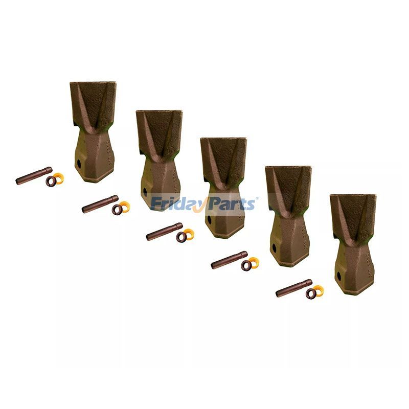 5 Pieces DRS230 Series Backhoe Bucket Tooth Pin & Retainer 208-5235 201-1238 201-1239 for Caterpillar CAT Engine 3054 Loader 416C 432E Excavator 307D 308D