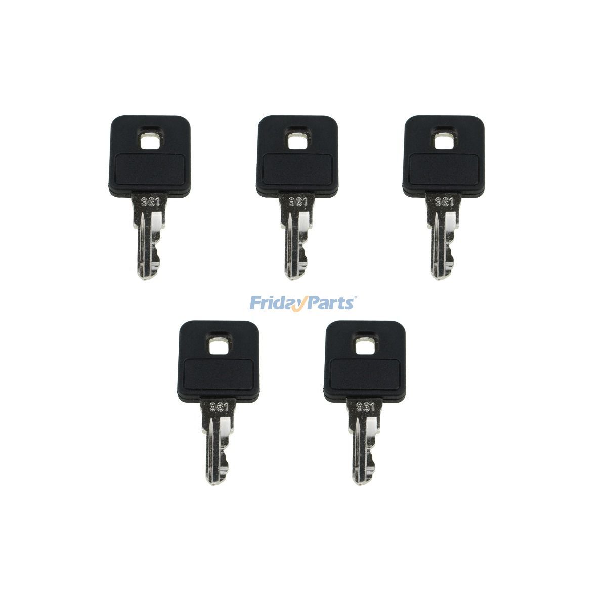 5 Pieces Ignition Keys 214-961 for Ditch Witch Trencher 1330 3700