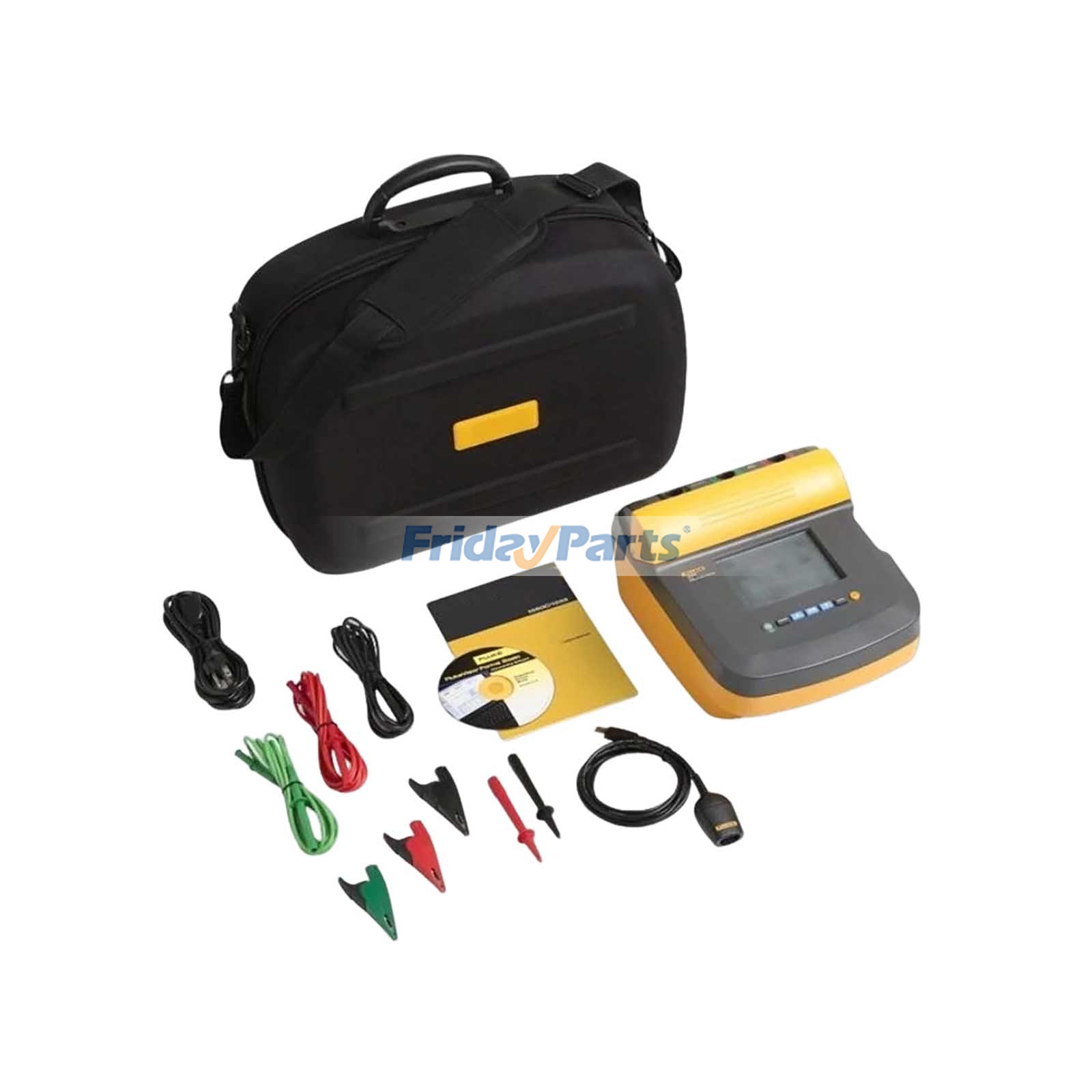 5kV Digital Megohmmeter Insulation Resistance Tester Fluke-1550C for Industrial Motor Generator Alternator