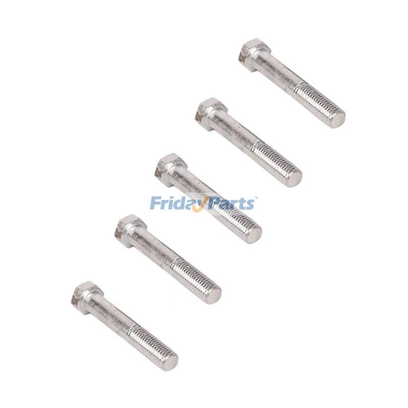 5Pcs Hexagonal Head Fixing Bolt Cap Screw 17C640 for Bobcat Loader S100 S130 S150 S160 700 720 721 722 730