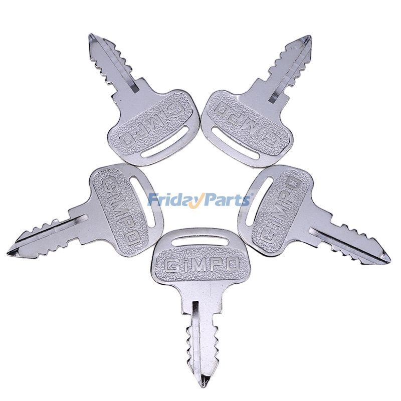 KUBOTA用用クボタ トラクター M4900 M5700 M6800 M8200 M9000 用イグニッション キー 18510-63720 5 個