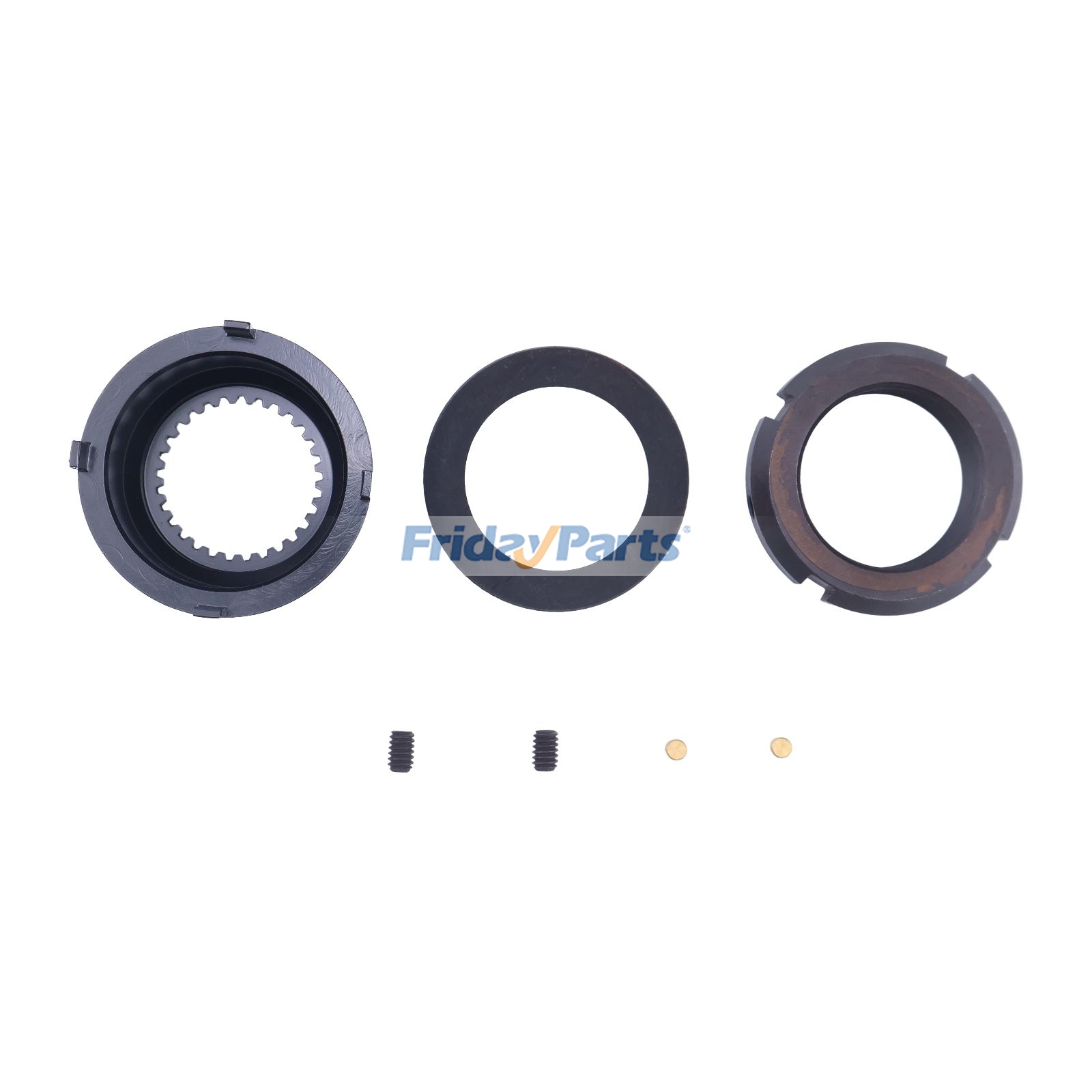 FridayParts Gear Lock Nut and Retainer Kit