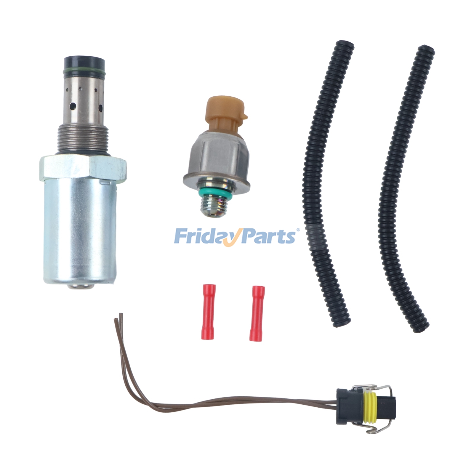 Caminhão Para Ford - Válvula IPR 6.0 com sensor de controle ICP e pigtail para caminhão Ford F250 F350 F450 F550 2003-2010