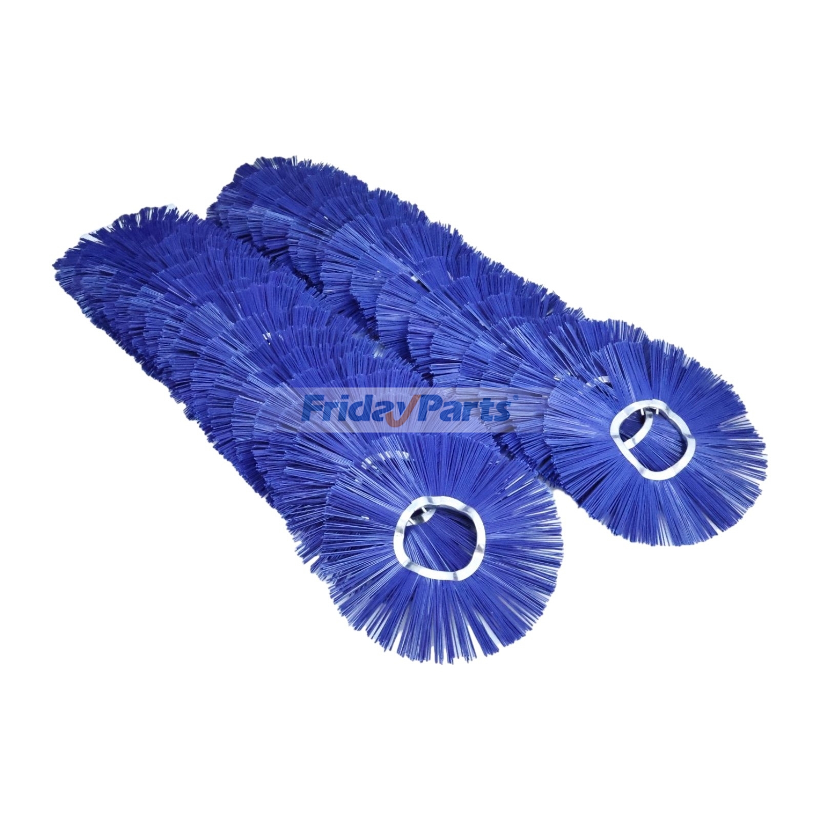 36 piezas de cepillo ondulado estándar azul de 6,4 x 21 3/8" (16,3 x 54,3 cm) 7536151 para barredora Bobcat de 72". para Equipos de limpieza Para BOBCAT FridayParts