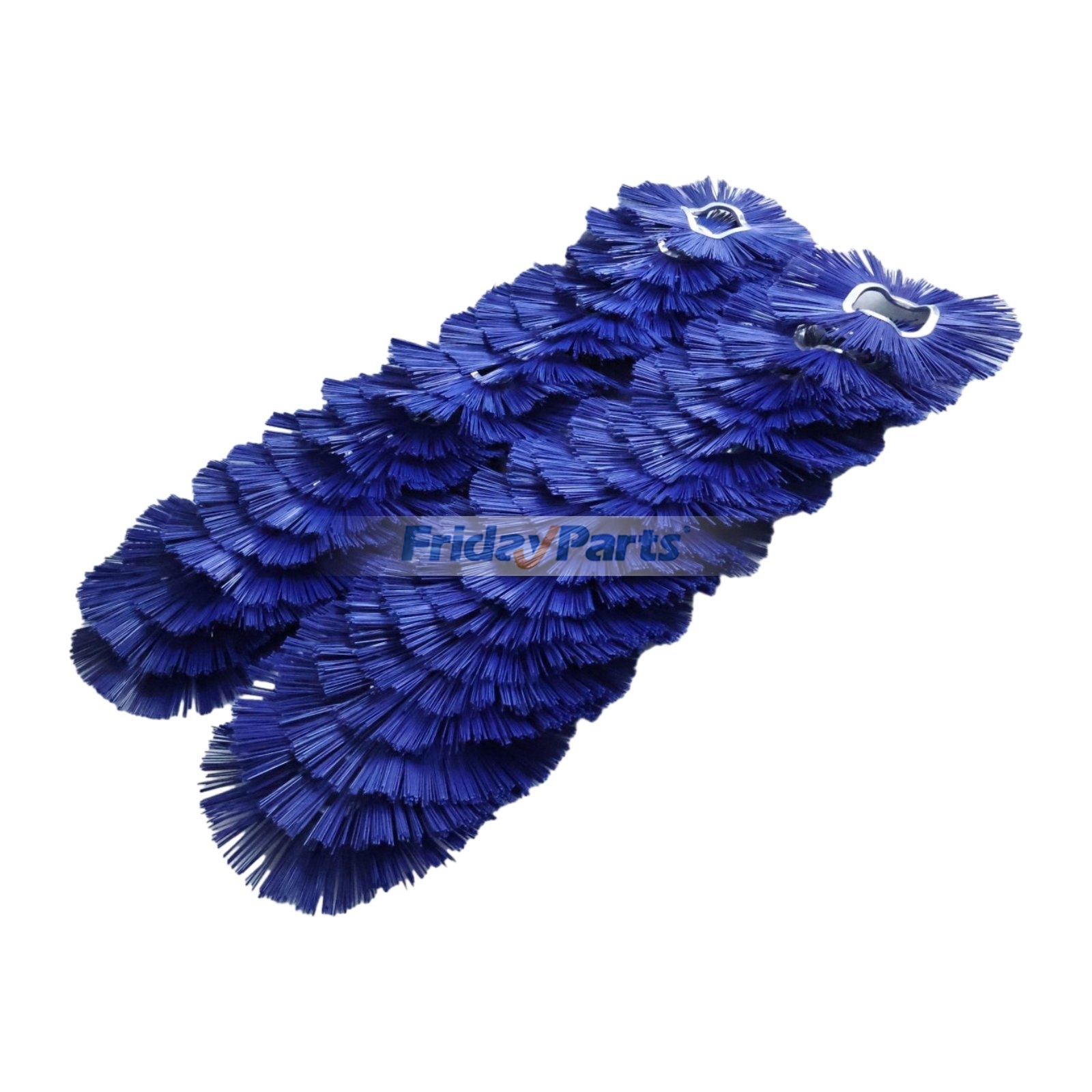 Compra 36 piezas de cepillo ondulado estándar azul de 6,4 x 21 3/8" (16,3 x 54,3 cm) 7536151 para barredora Bobcat de 72". en Fridayparts